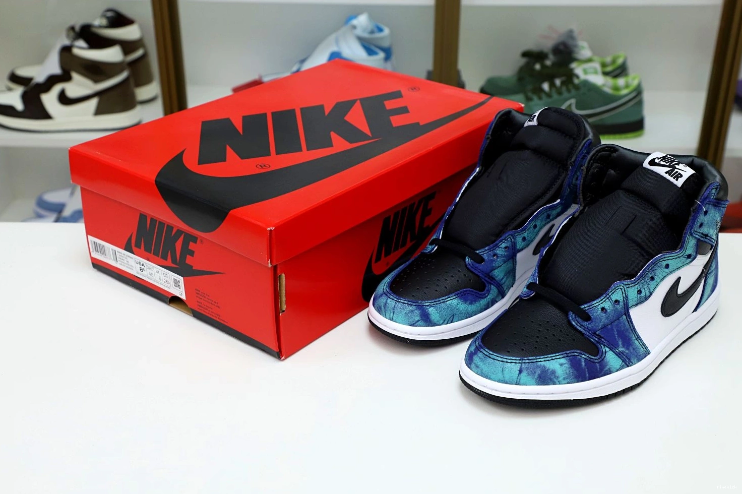  1 High OG Air Tie-Dye Jordan 0308